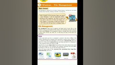 Class -5 sub-computer Ch-3 windows file management (02.05.2020)