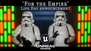 'For the Empire' - Life Day announcement (White Christmas ) - Created in Unreal Engine 5
