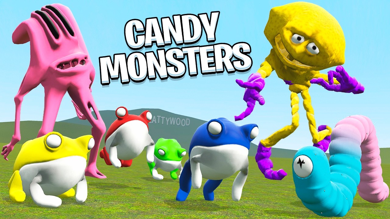 CRAPJOE SILENT MONSTER 野崎森男 CD MORIO I made a Mascot Horror game 🍭 - YouTube