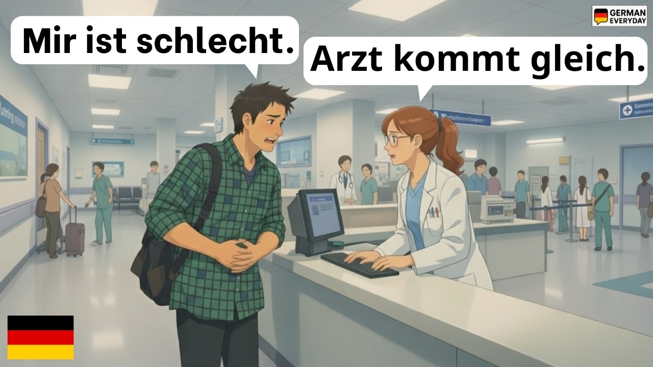 10 Simple German Conversations for Beginners | Real-Life German Dialogues (A1–A2) | Part 28