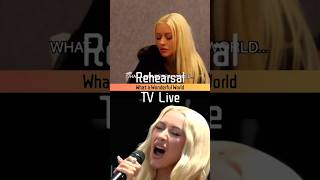 what a wonderful world Comparison |  Christina Aguilera