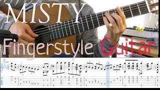 Misty Fingerstyle Guitar (with tabs) chords