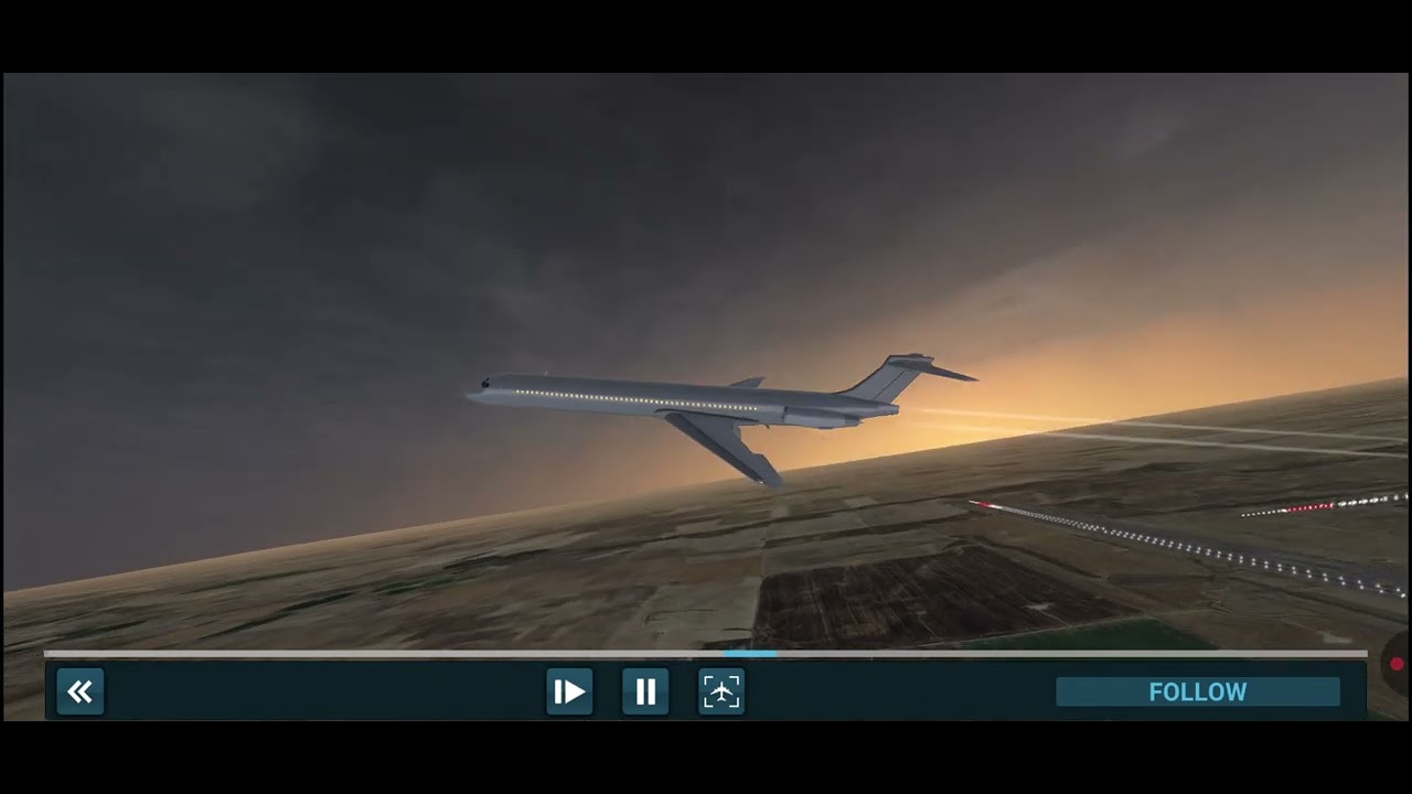 Flight Pigeon Airlines BOEING MD-80           FULL TAKEOFF  Denver   🛫   Vancouver  