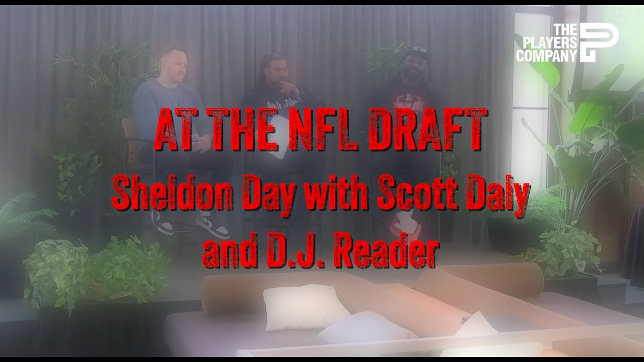 NFL Players D.J. Reader & Scott Daly Speak On How They Spend Their Money | Live At The NFL Draft