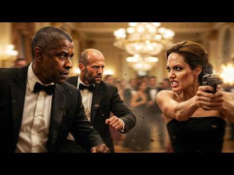 فيديو Jason Statham vs Angelina Jolie vs Denzel washington | Blockbuster Movie 2026 | #actionmovies rfg43