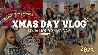 CHRISTMAS DAY VLOG | 16 hour british family xmas day