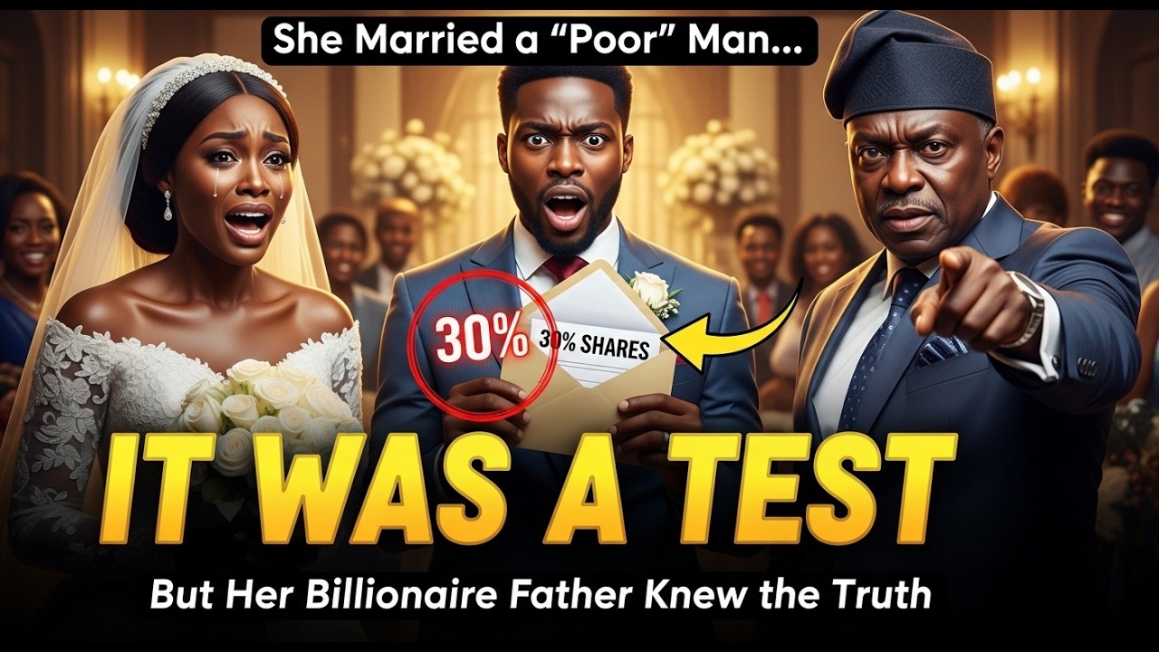 She Married a Poor Man… On Her Wedding Night, Her Father Exposed the Truth