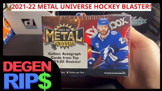 SP! 2021-22 Upper Deck Skybox Metal Universe Hockey Blaster Box Review!