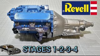 Revell  1/8 Scale Pontiac Firebird Trans-Am Model Kit STAGES 1 2 3 4 By Mr Fusion Designs