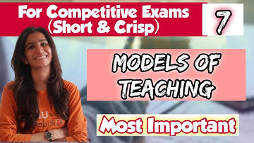 Models of Teaching | Herbartian, Morrison, Biggie & Hunt | HTET/TETs/UGC NET | Inculcate Learning