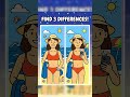 find 3 difference #puzzle #gaming #shortvideo