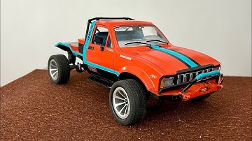 The Creation of “Lando”. The C14/D12 Hybrid 1:16 RC Scale 2WD with RBR/C Upgrades