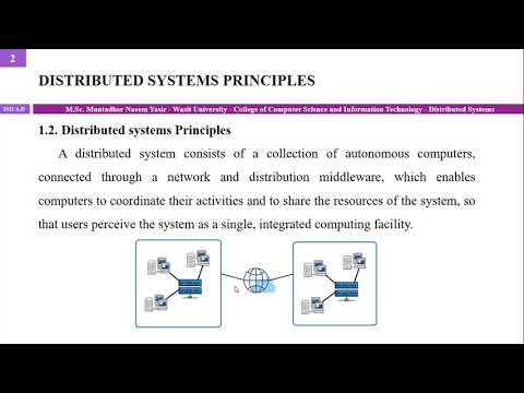 فيديو: ما هي الحاجة للأنظمة الموزعة؟