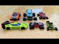 Rc cars in rain  rc cars running in water  traxxas rc cars