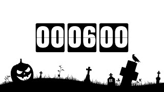6 minute HALLOWEEN countdown timer
