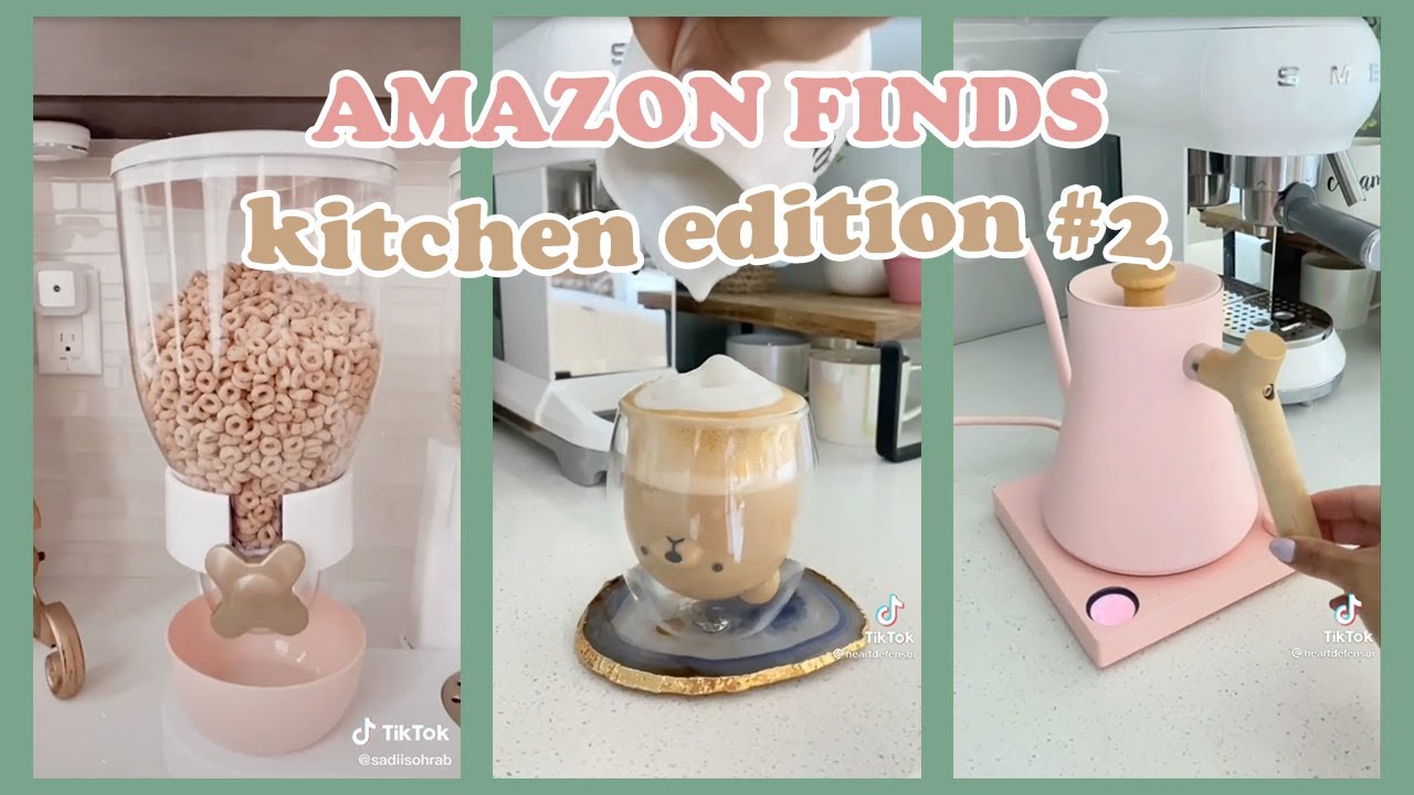 TIKTOK  FINDS + MUST HAVES 👩‍🍳 Kitchen Edition ~ Part 2 w