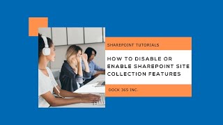 How to Disable or Enable SharePoint Site Collection Features - Tutorial