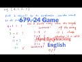 LeetCode 679. 24 Game Explanation and Solution