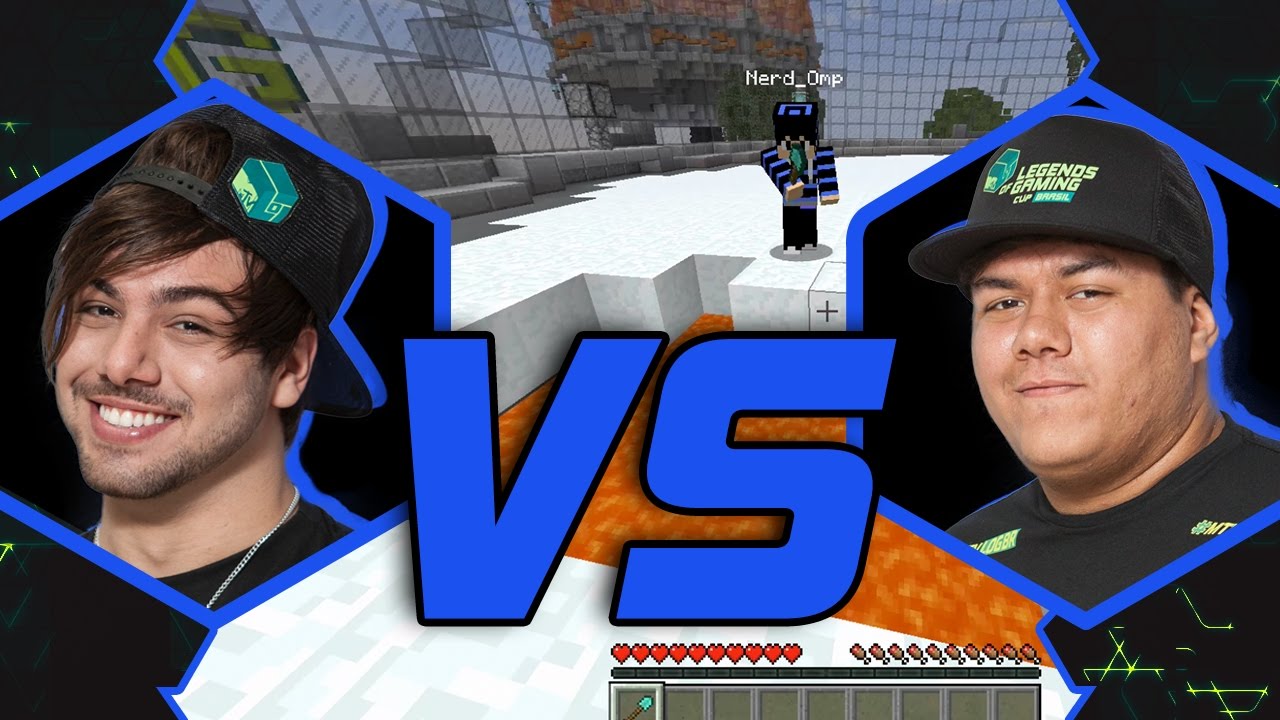T3DDY VS SAN IN PLAY | MINECRAFT | BATALHA #11 | #MTVLOGBR