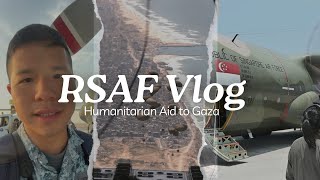 RSAF Vlog on Humanitarian Aid to Gaza