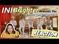 ささささのゆうがいるぅぅううう?! INI 'Brighter' Acoustic Ver.【歌声分析】【リアクション】
