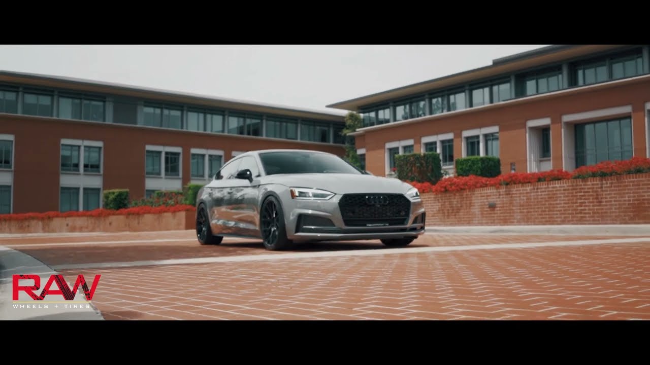 Check out this INSANE Audi S5 on Blaque Diamond Wheels!