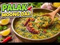 Palak Moong Dal Recipe | Healthy Spinach Dal | Namaste Kitchen By Sangeeta.J