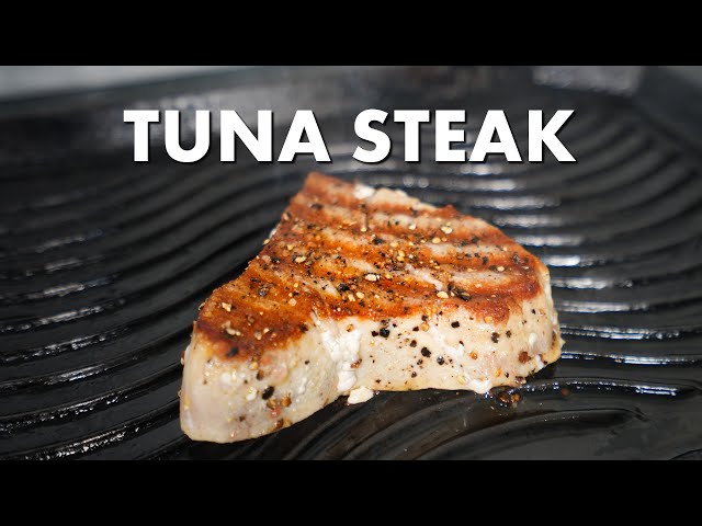 Simple and Easy Grilled Tuna Steak Recipe class=