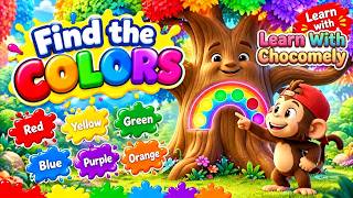 Find the Colors! 🌈 | Red, Green, Yellow & Blue | Colors Learning Game for Kids screenshot 4