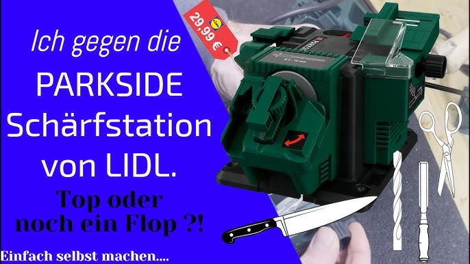 SCHÄRFSTATION vom DISCOUNTER für 24,99€ Wir waren echt erstaunt... I  MrHandwerk - YouTube