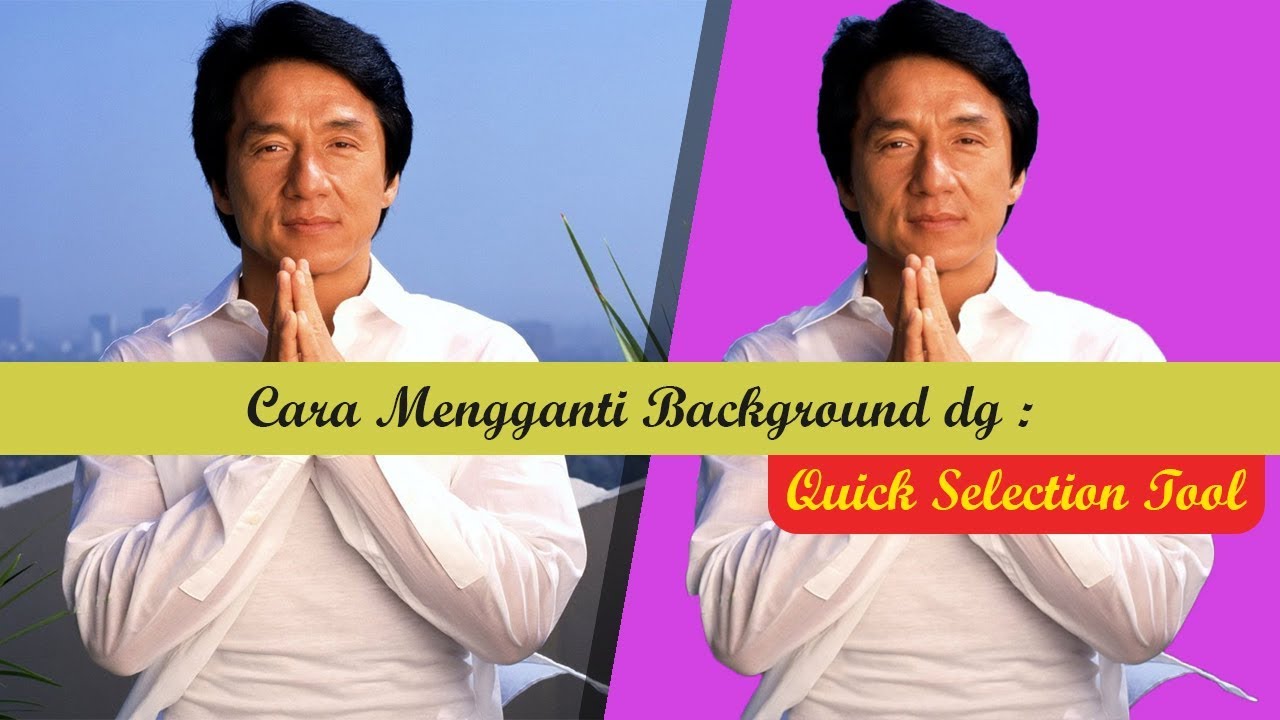 💻 Cara Ganti Background Foto Menggunakan Quick Selection Tool