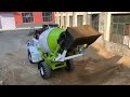 LUTON 1.8m3 self loading concrete mixer truck