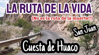 LA CUESTA DE HUACO | La Ciénaga | LA RUTA DE LA VIDA | en moto por Argentina