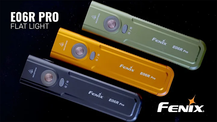 Fenix E06R PRO Flat Flashlight - Fenix's First Flat Light