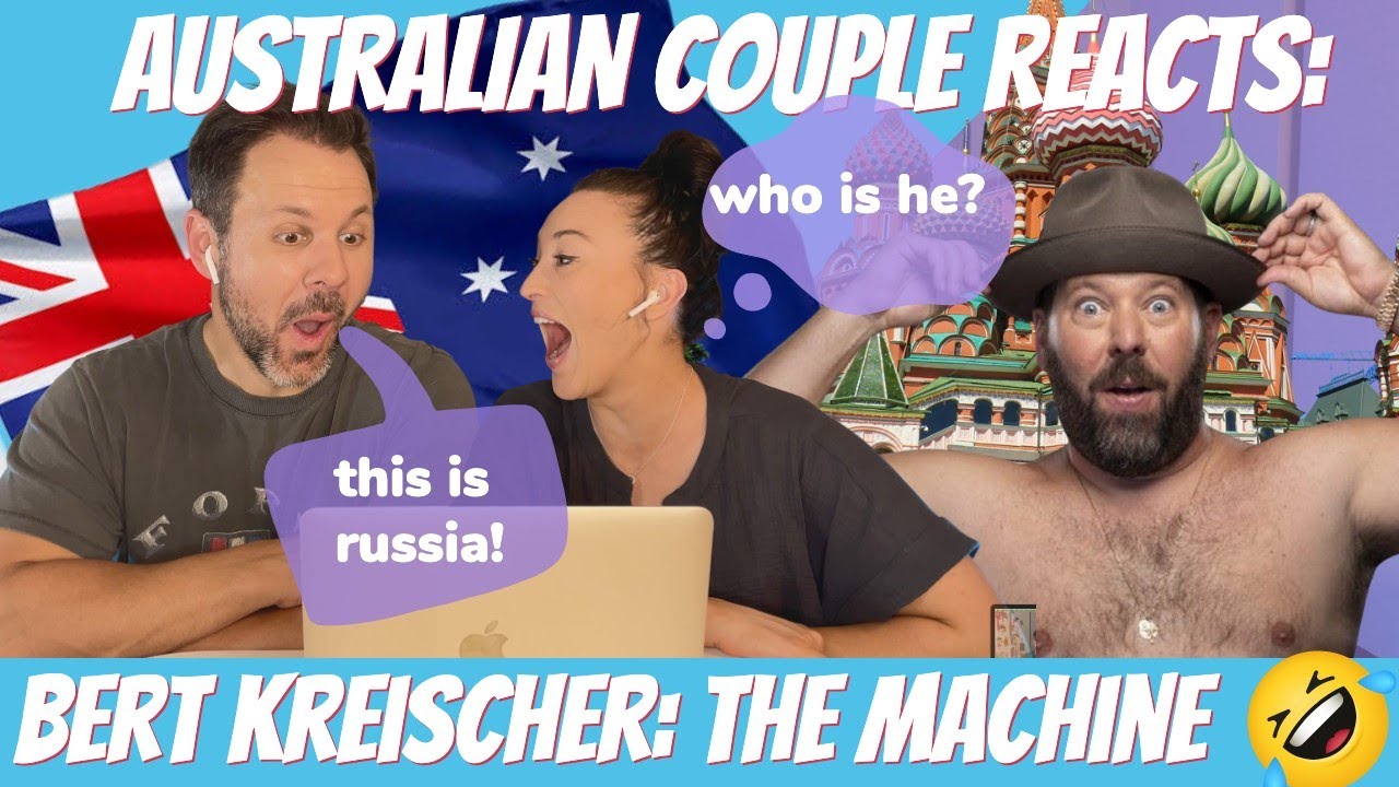 BERT KREISCHER - THE MACHINE! (COMEDY REACTION) HAHA