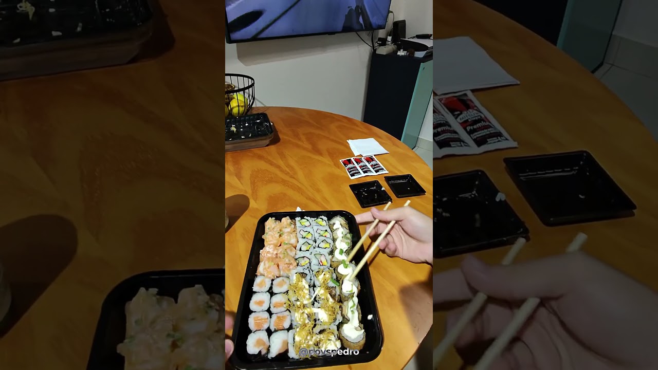 Valeu a pena? #pov #oakleymeta #sushi #delivery
