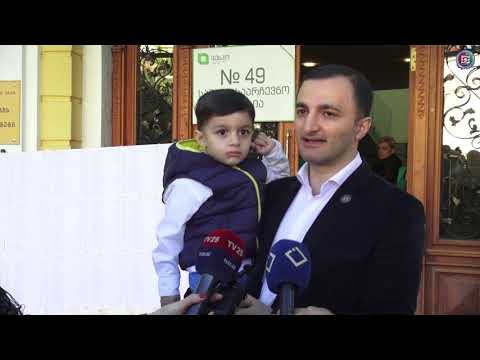 დავით გაბაიძე:“ ხმა მივეცი საქართველოს ბედნიერ მომავალს“