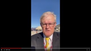Geoffrey Thomas at the Dubai Air Show
