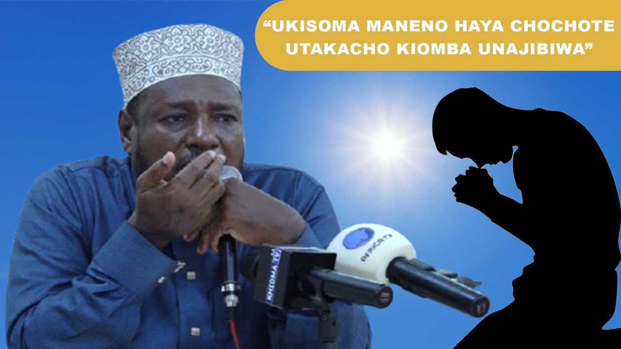 MAMBO MAWILI HAYA NI LAZIMA KUWA NAYO KARIBU, SOMA ADHKAR HII UJIBIWE DUA ZAKO | SHEIKH HASSAN AHMED