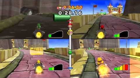 Mario Party 9 - Speeding Bullets
