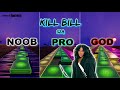 SZA - Kill Bill - Noob vs Pro vs God (Fortnite Music Blocks) ft. @dehalfwit7813