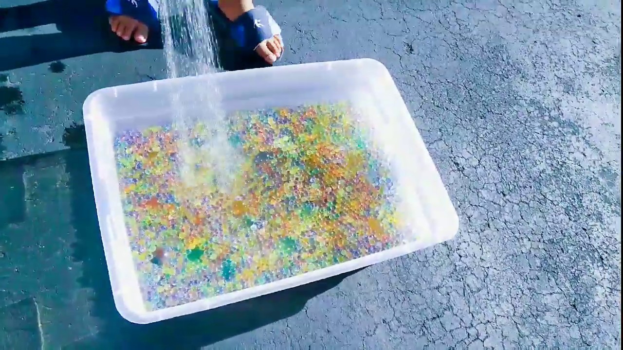 How to do Orbeez foot spa without a Spa Machine YouTube