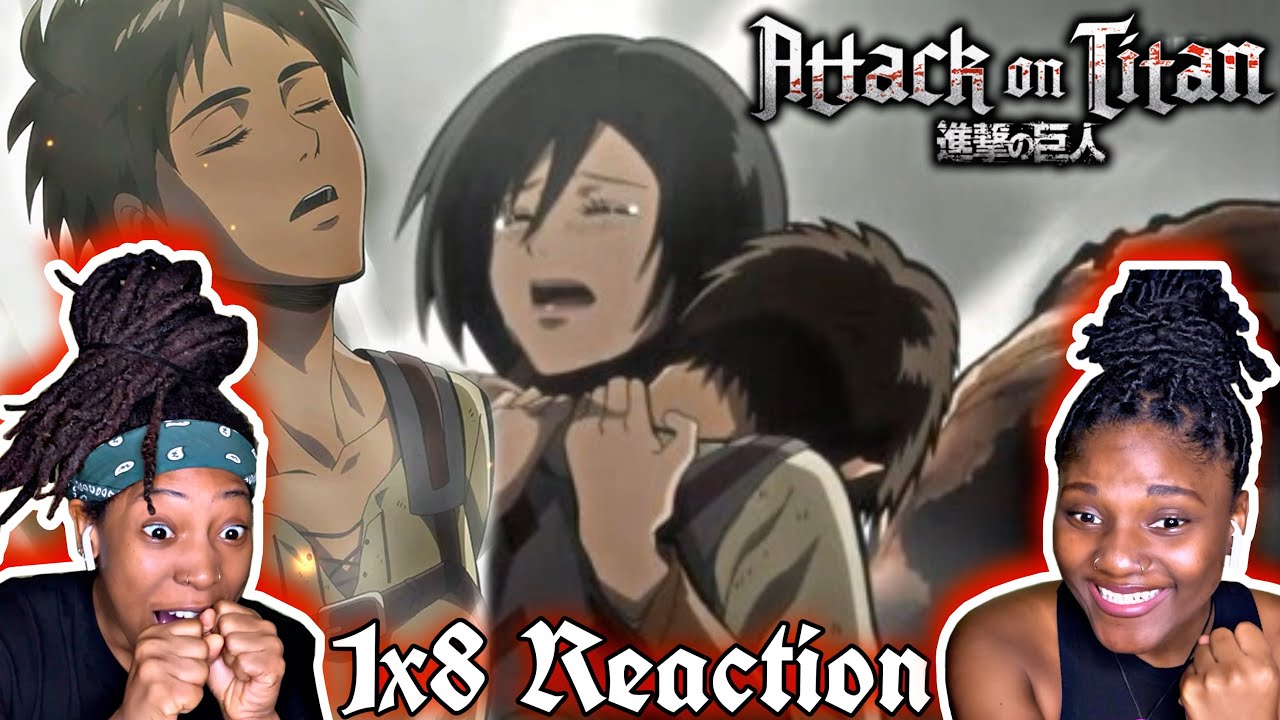 Attack on Titan 1x8 REACTION