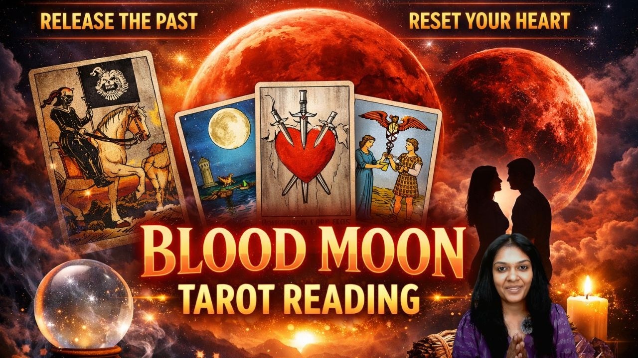 Blood Moon Tarot Night 🔮 பழைய உணர்வுகள் இப்போது முடிவுக்கு வரும் @sixthsensetarot