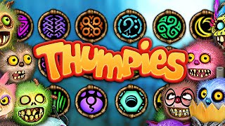 All Level Themes, Thumpies, Elements & References - Thumpies Game (My Singing Monsters)