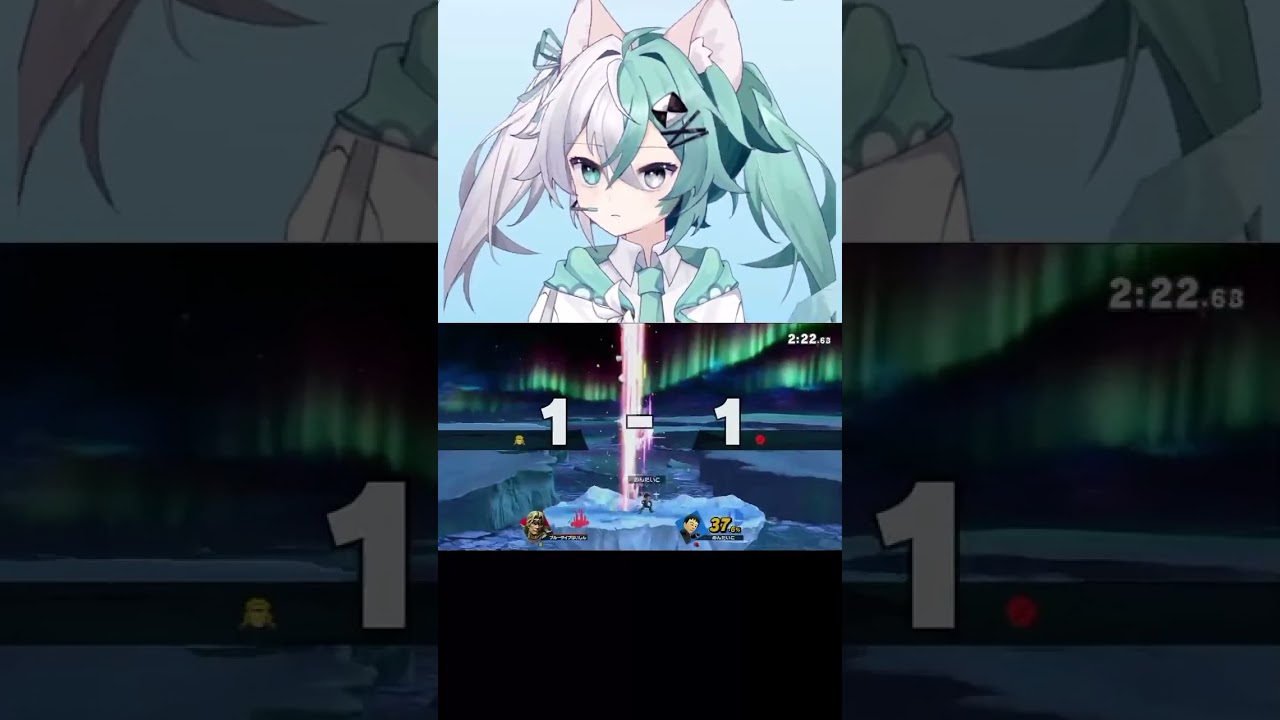 バ美肉おじさんのスマブラSP対戦動画 #Shorts 【スマブラSP】【vtuber】 #short #shortvideo