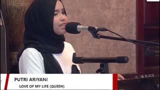 Download lagu LIVE PUTRI ARIANI -Cover' LOVE OF MY LIFE #putriariani #putriarianigoldenbuzzer