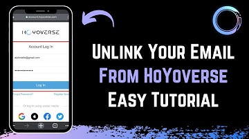 How to Unlink Email from HoYoverse Account !