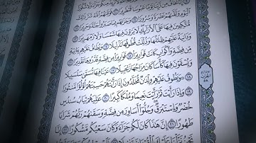 76-سورة الإنسان/القارئ الشيخ صلاح بو خاطر "Al-Qari Sheikh Salah Bu Khater