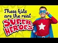 These kids are real life super heroes  art of living intuition process